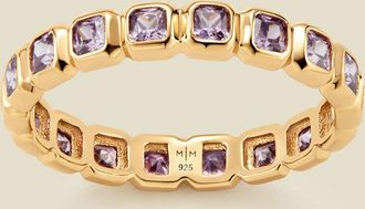 Made by Mary June Birthstone Eternity Ring