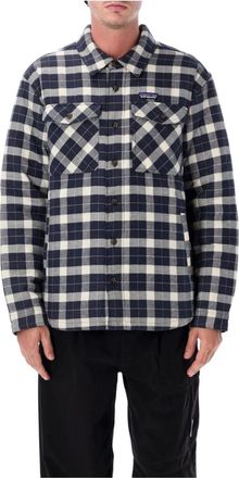 Patagonia Fitness, Heren, Blauw, M, Katoen, Fjord Flanellen Shirt