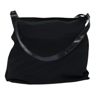 Gucci Pre-owned Borsa a spalla in nylon - - Pre-owned - Donna - Nero - ONE SIZE