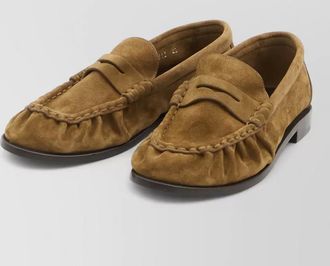 Saint Laurent leather loafers
