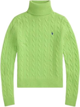 Polo Ralph Lauren Truien & Vesten, Dames, Groen, XS, Wol, Truien