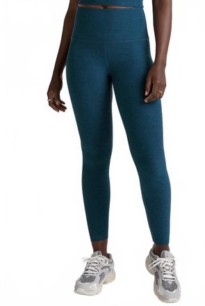 Beyond Yoga Spacedye Caught In The Midi Legging In Blue Gem