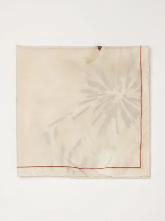 Brunello Cucinelli Foulard in seta stampata
