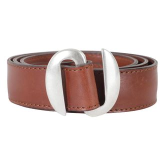 Orciani Broken O Riem - Dames - Riemen - Bruin - 85 CM - Leer - Accessoires