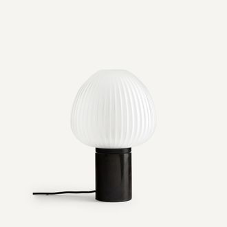 AM.PM Tafellamp, mat glas, Chanya
