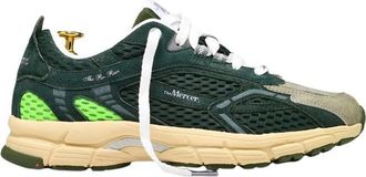 Mercer Amsterdam The Re-Run Suede 2000 - Heren - Sneakers - Groen - 45 EU - Su&egrave;de - Schoenen