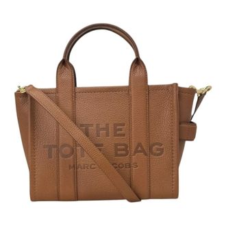 Marc Jacobs Tote Bags, female, Brown, Size: ONE SIZE The Small Tote