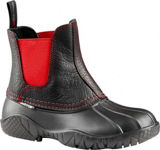 Baffin Womens Huron Slip-On Waterproof Boots In Brown/red