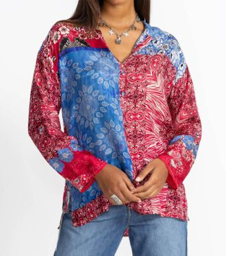 Johnny Was Slim Audrey Tunic In Mayborn Scarf