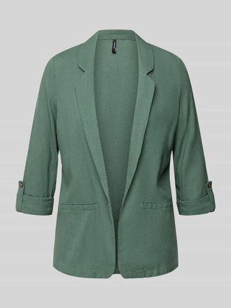 Vero Moda Loose Fit Kurzblazer aus Viskose-Leinen-Mix Modell JESMILO in Lind, Gr&ouml;&szlig;e XL