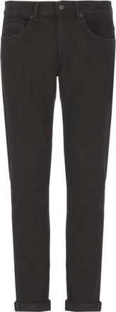 Dondup Slim-fit Jeans - Heren - Slim Fit Jeans - Zwart - W31 - Katoen - Jeans