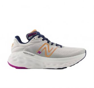 New Balance Womens Fresh Foam X 840V1 Running Shoes In Grey Matter Copper Purple Fuchsia