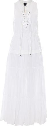 Pinko White Cararsa Dress