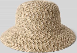 Loevenich Hut mit Viskose-Anteil in Flecht-Optik Modell Melange in Hellbraun, Gr&ouml;&szlig;e 1