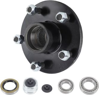 OEM Kit De Buje Para Remolque, Tapones De Grasa Para El Eje Del Buje Del Remolque Para Ejes De Remolque De 3500 Lb
