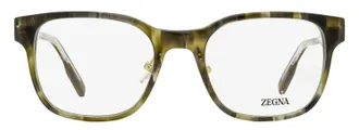Ermenegildo Zegna EZ5253 Square Acetate Eyeglasses - Green
