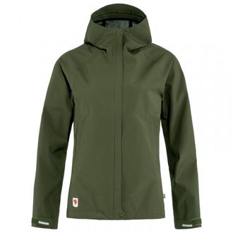 Fj&auml;llr&auml;ven HC Hydratic Trail Jacket Regenjacke f&uuml;r Damen | oliv