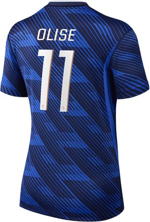 Nike Michael Olise France National Team 2026 Stadium Home Nike Womens Dri-FIT Soccer Jersey in Blue | NN203949104-FFF