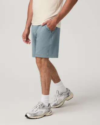 Vuori Clothing Ponto Performance Shorts 7 | Foggy Blue Heather | Medium