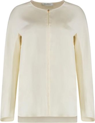 Max Mara Mujer, Blusas y Camisas, Beige, Talla: 2XS