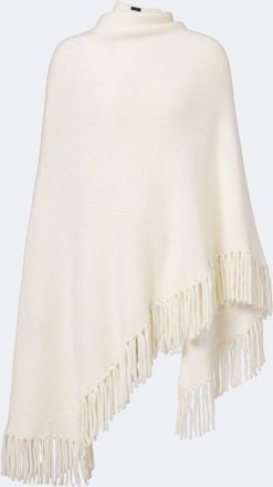 arch4 Duchess fringed cashmere poncho