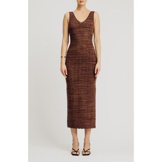 Ronny Kobo Mindy Sleeveless Knit Dress in Coco Marl at Nordstrom, Size X-Small