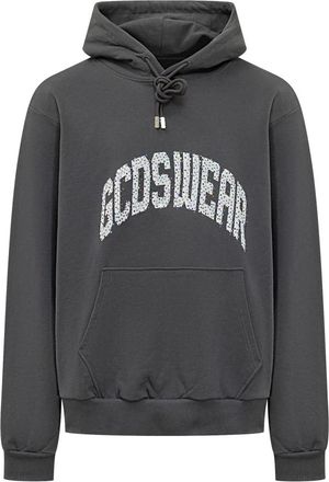 GCDS Logo Gems Hoodie - Heren - Hoodies - Zwart - S - Hoodies & sweatvesten