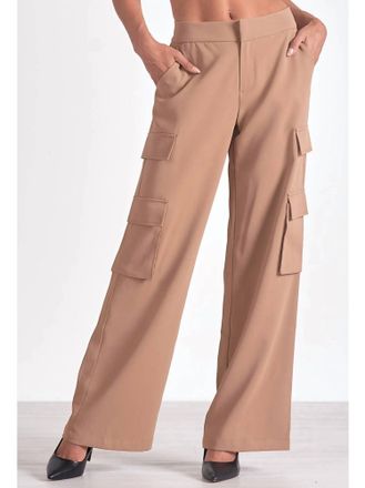 Elan Cargo Pants In Tan