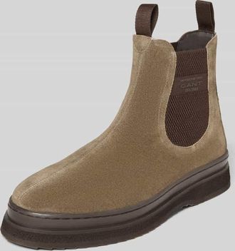 GANT Boots mit Label-Detail Modell Blistown in Beige, Größe 40