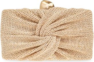 Cult Gaia Lisse clutch bag - NATURAL