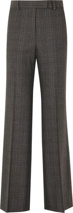 Seventy Dove Gray Prince Of Wales Check Straight-Leg Pants