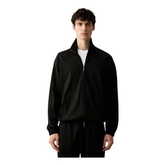 Emporio Armani Heren, Sweatshirts & Hoodies, Zwart, Maat: XL Katoen