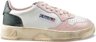 Autry Super Vintage Low-Top Sneakers - Dames - Sneakers - Veelkleurig - 37 EU - Leer - Schoenen