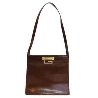 Gucci Pre-owned Shoulder Bags, female, Brown, Size: ONE SIZE Pre-owned Vintage Shoulder Bag