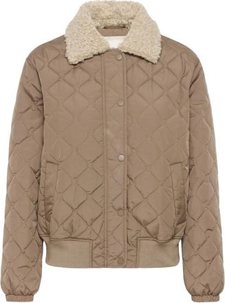 Cream Jassen - Dames - Bomber jackets - Bruin - 3XL - Jassen