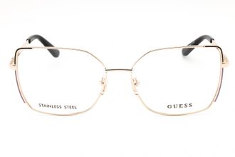 Guess GU50223 Metal Frame Eyeglasses - Gold