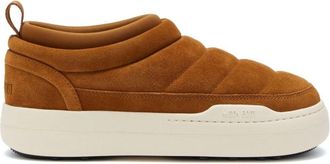 Moon Boot Park Soft Bruine Su&egrave;de Sneakers - Heren - Winterlaarzen - Bruin - 45 EU - Su&egrave;de - Schoenen