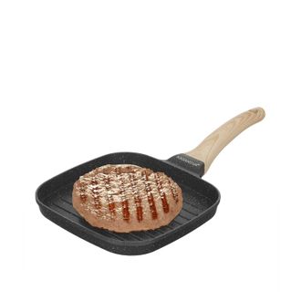 KASANOVA Bistecchiera grill 20x20 cm Mini Mania grigio