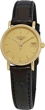 Longines Presence Champagne Dial Ladies Watch L7.490.6.32.0