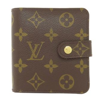 Louis Vuitton Brown Monogram Monogram Canvas Wallet (Bi-Fold) (Pre-Owned)