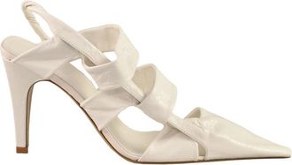 Bottega Veneta Schoenen - Dames - Pumps - Wit - 40 EU - Leer - Schoenen