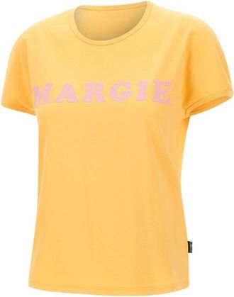 Maison Margiela Vintage Jersey T-Shirt - Dames - T-shirts - Oranje - S - Katoen - Tops