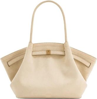 Generic Commuter Large Capacity Handheld Shoulder Dumpling Purse, Compatible For Women(White large)