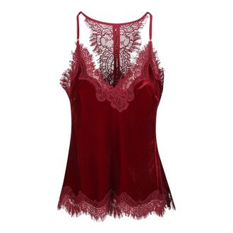 Gold Hawk Tops, Dames, Rood, M, Katoen, Sleeveless Top