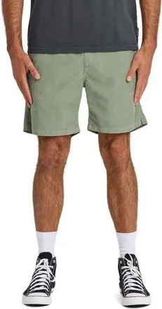 Quiksilver Taxer Corduroy Shorts in Lily Pad at Nordstrom Rack, Size X-Large