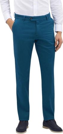Brooks Brothers Stretch Katoenen Chinos - Heren - Broeken - Groen - Maat: W42 Katoen