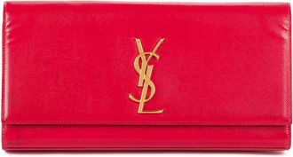 Saint Laurent Pre-owned Womens Cassandre Clutch - Pink - One Size