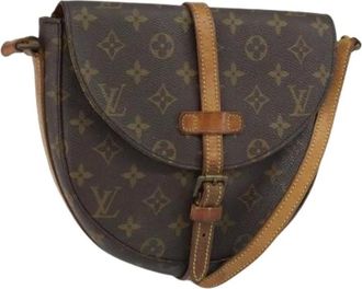 Louis Vuitton Pre-owned Cross Body Bags, female, Brown, Size: ONE SIZE Pre-owned Canvas Cross Body Bag