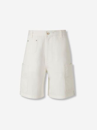 Givenchy Cargo Cotton Shorts