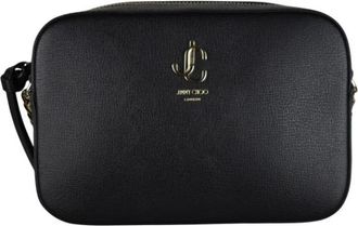 Jimmy Choo London Pre-owned Schoudertas - Dames - Vintage Schoudertas - Zwart - ONE Size - Leer - Vintage
